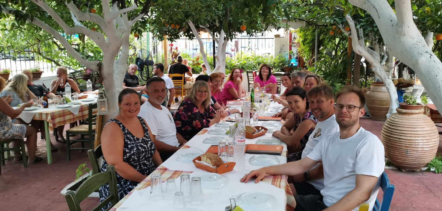 Sunset over the Aegean